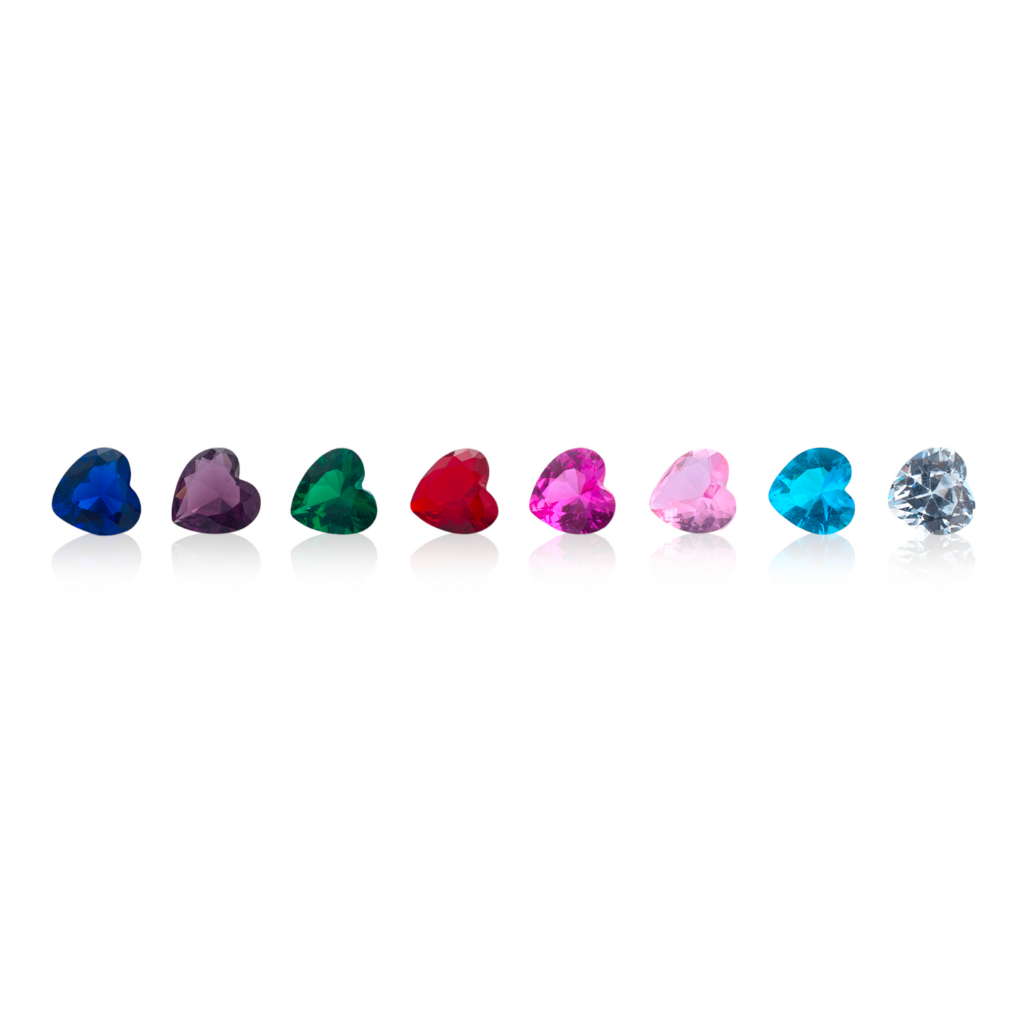 Anello fascia stretta con cuore M