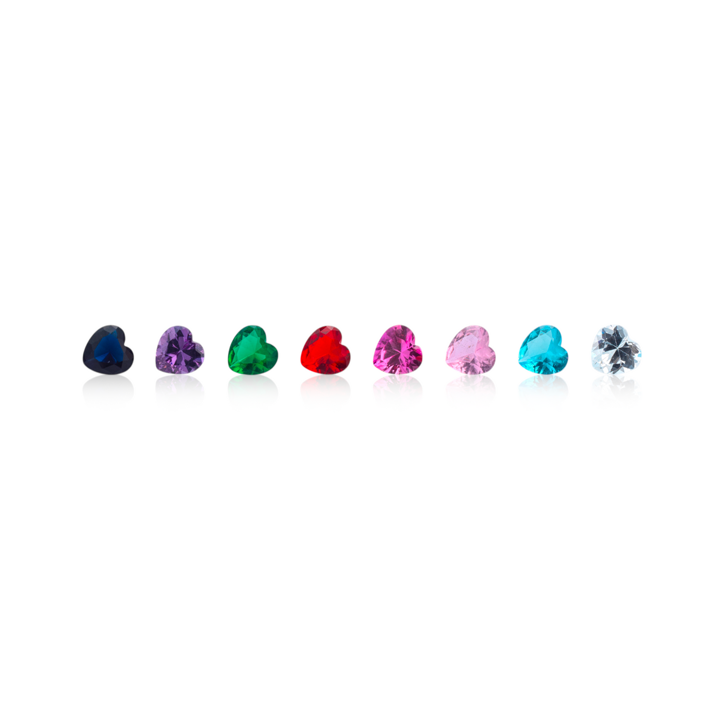 Anello fascia stretta con cuore S