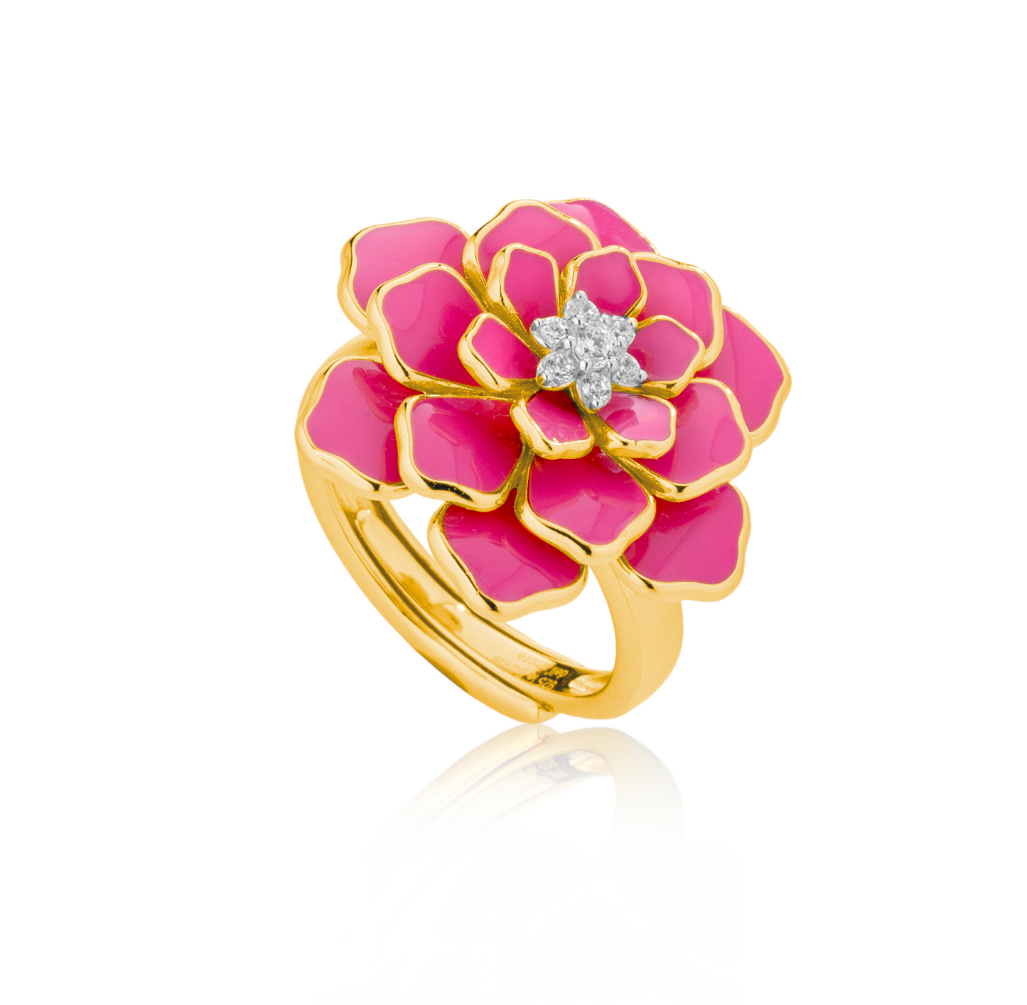 Anello petit rose