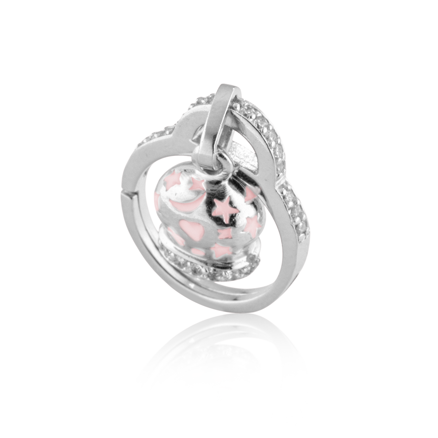 Anello campanella smaltato
