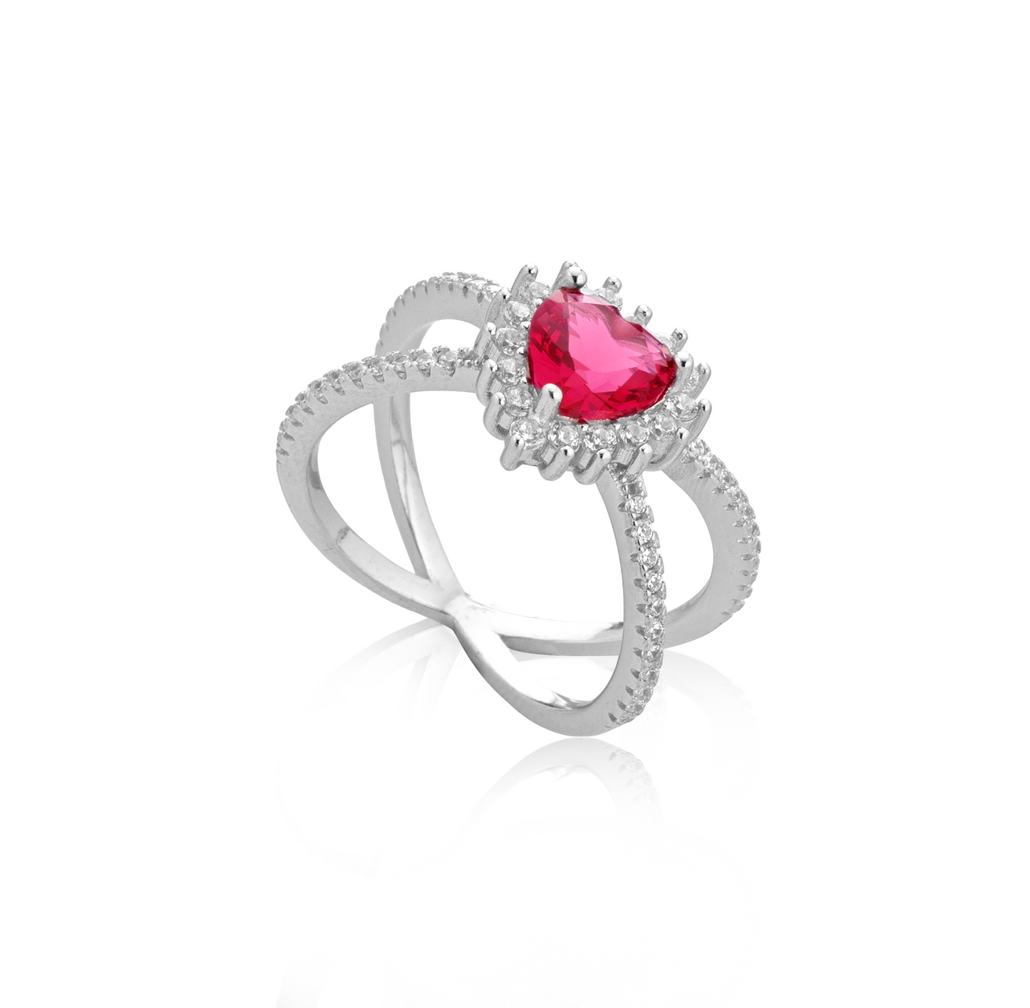 CrossHeart Ring