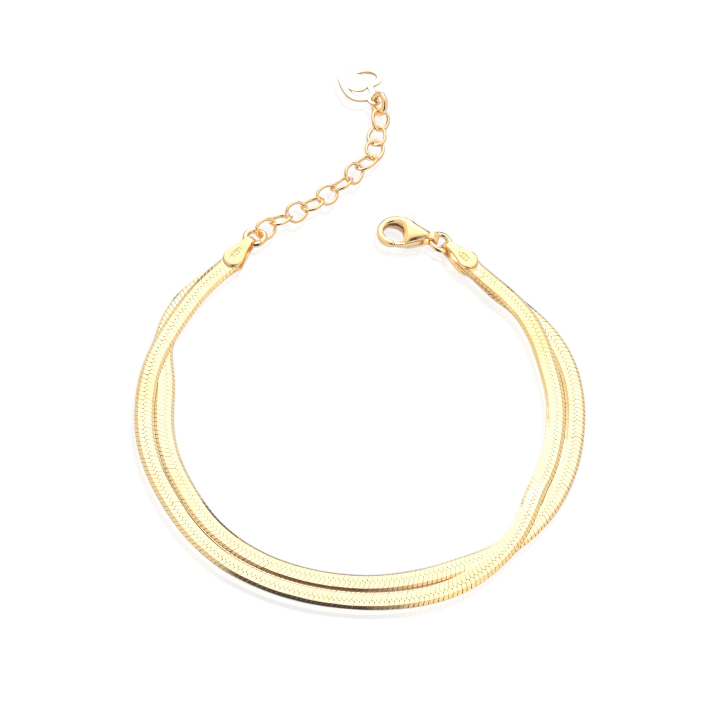 Bracciale Gipsy 2 fili - 0,3 cm