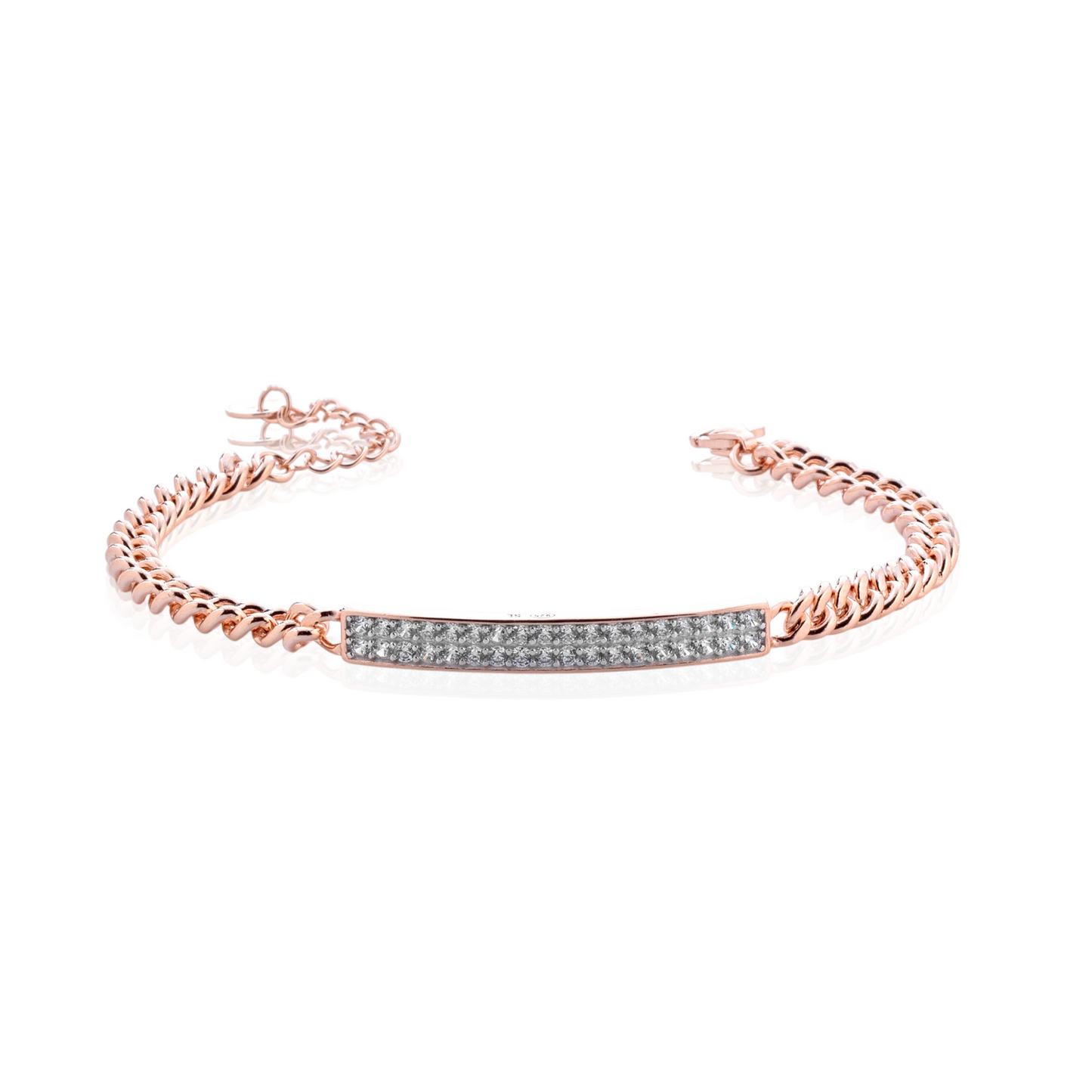Bracciale uomo con barretta