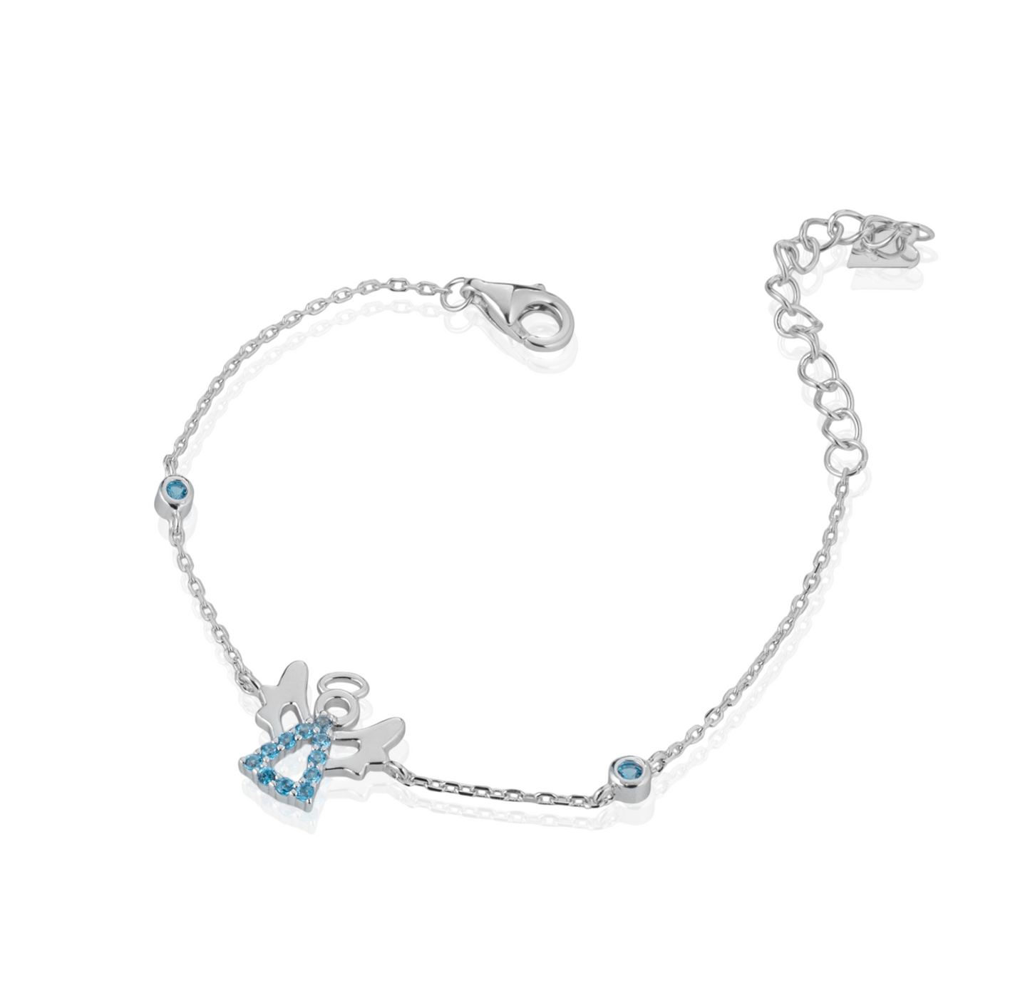 Bracciale baby con angelo
