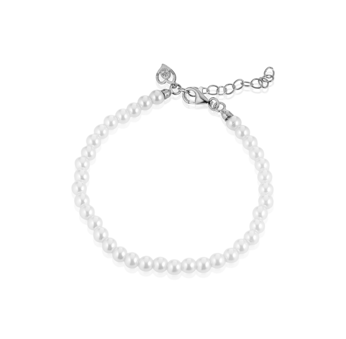 Bracciale di perle 4mm
