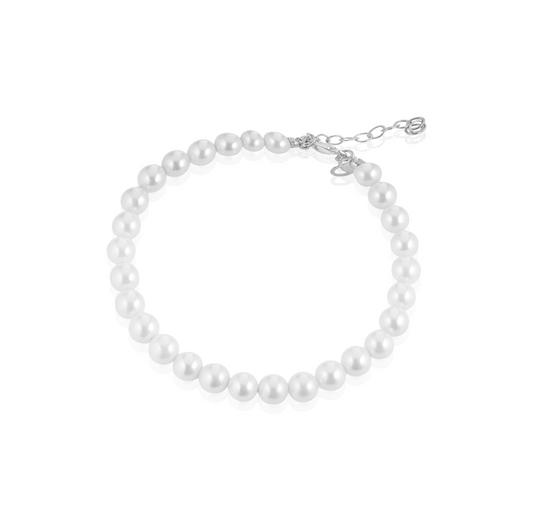 Bracciale di perle 6mm
