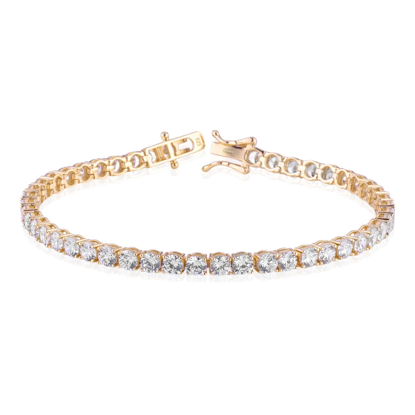 Bracciale tennis 4mm