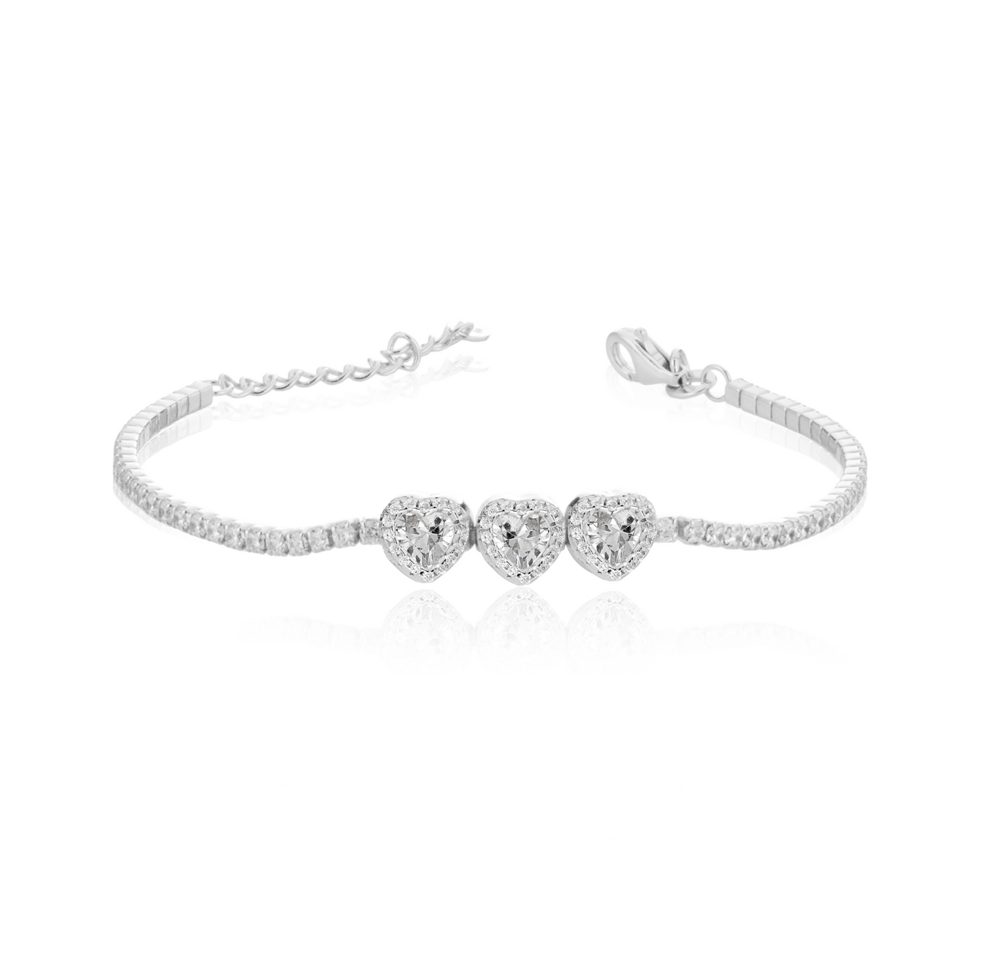 Trilogy J'aime Tennis bracelet