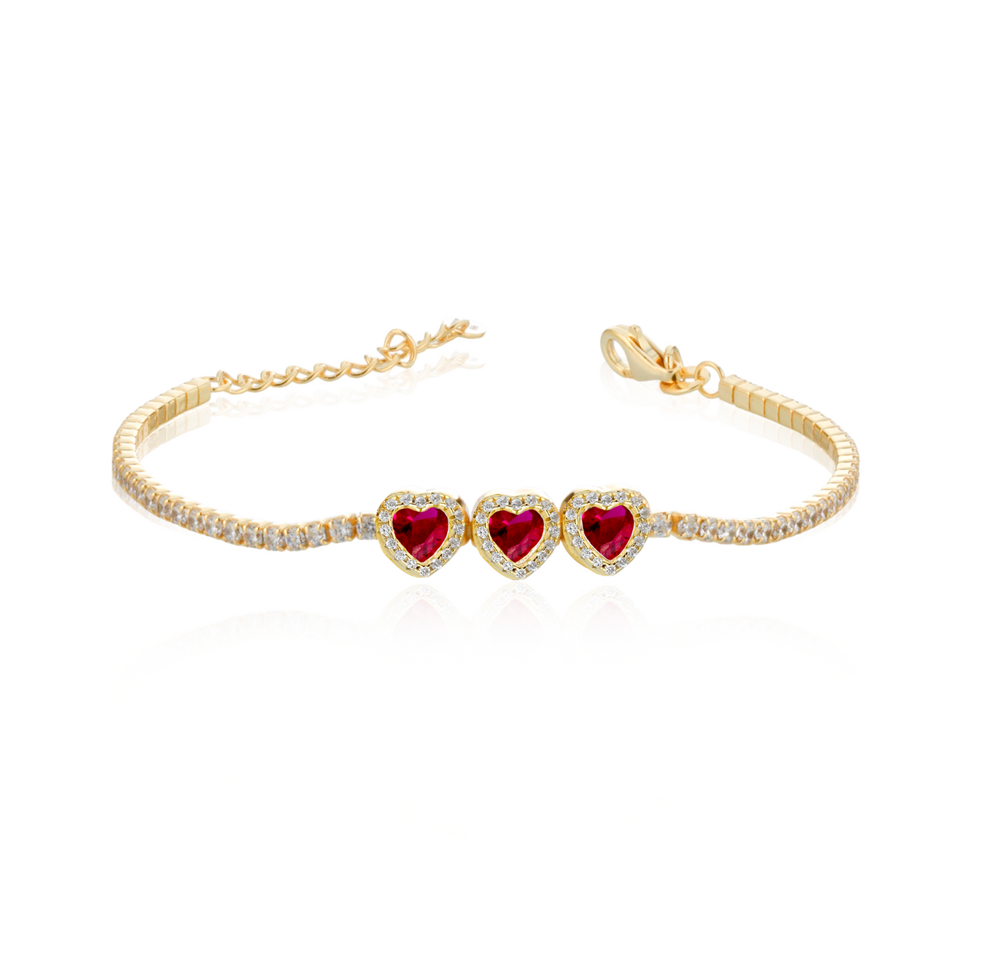Trilogy J'aime Tennis bracelet