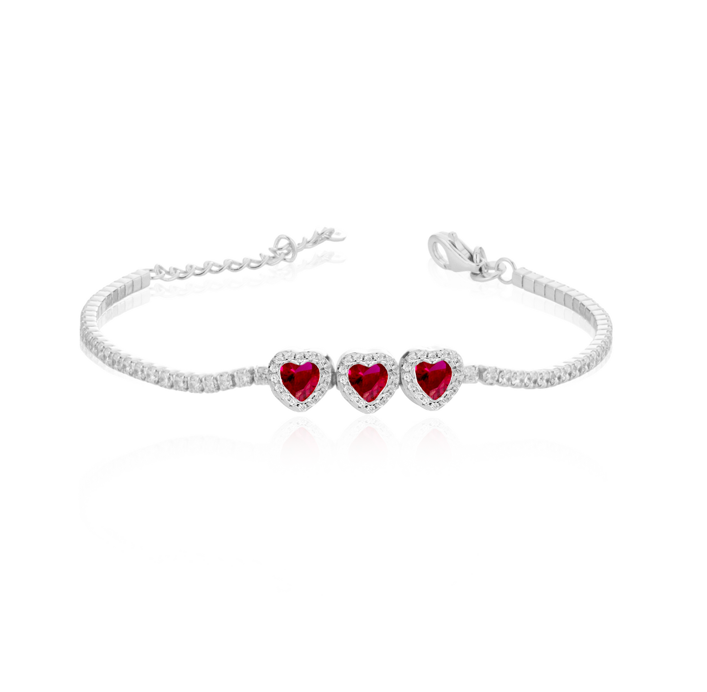 Trilogy J'aime Tennis bracelet