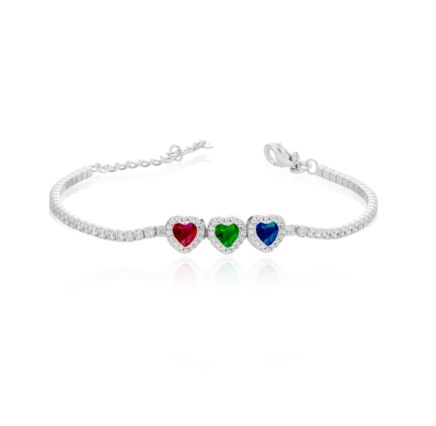 Trilogy J'aime Tennis bracelet