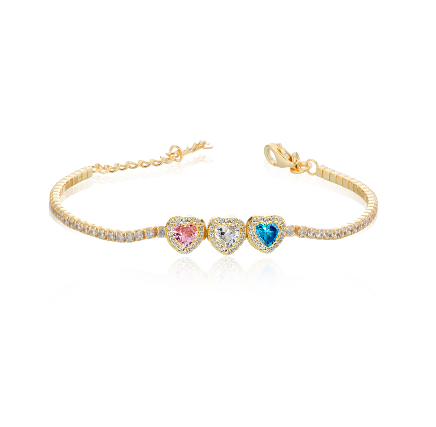 Trilogy J'aime Tennis bracelet