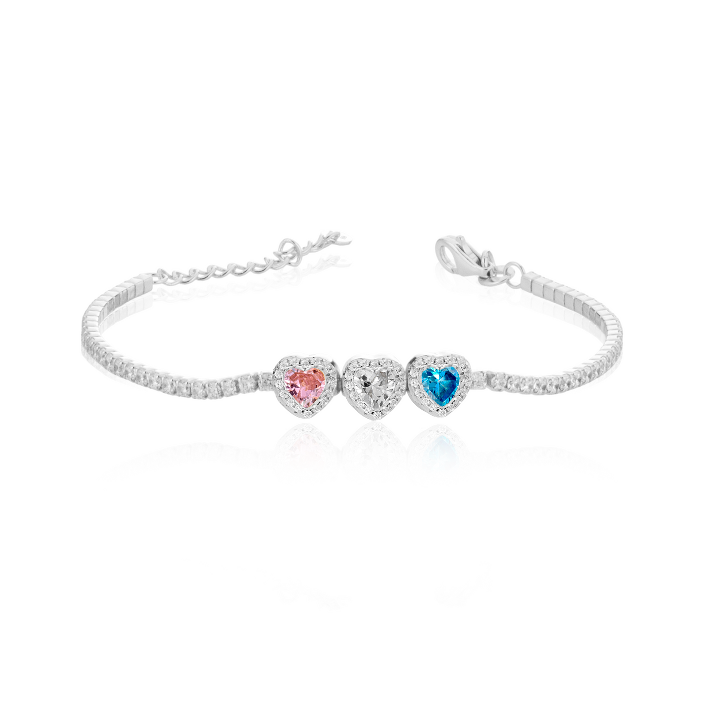 Trilogy J'aime Tennis bracelet