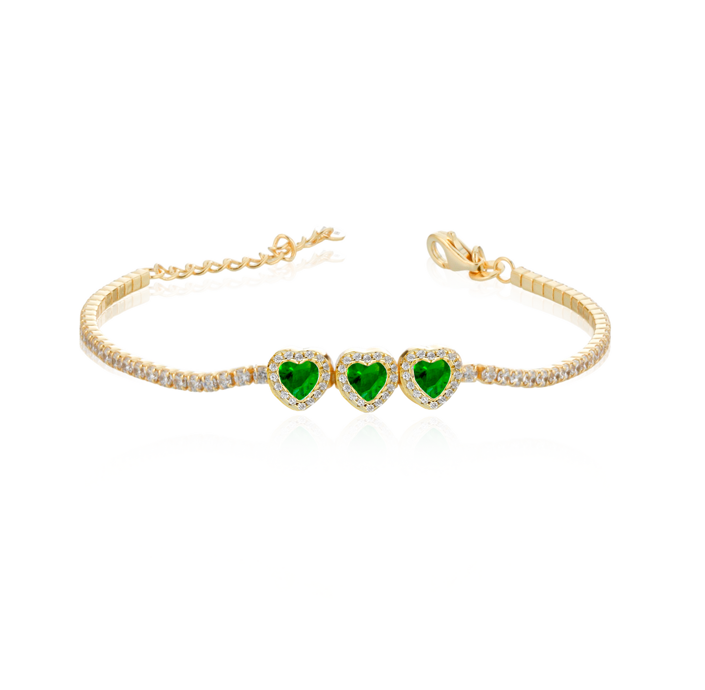 Trilogy J'aime Tennis bracelet