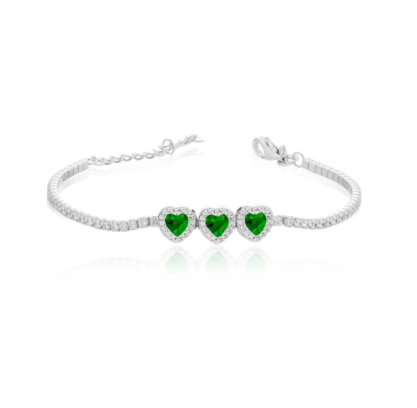 Trilogy J'aime Tennis bracelet