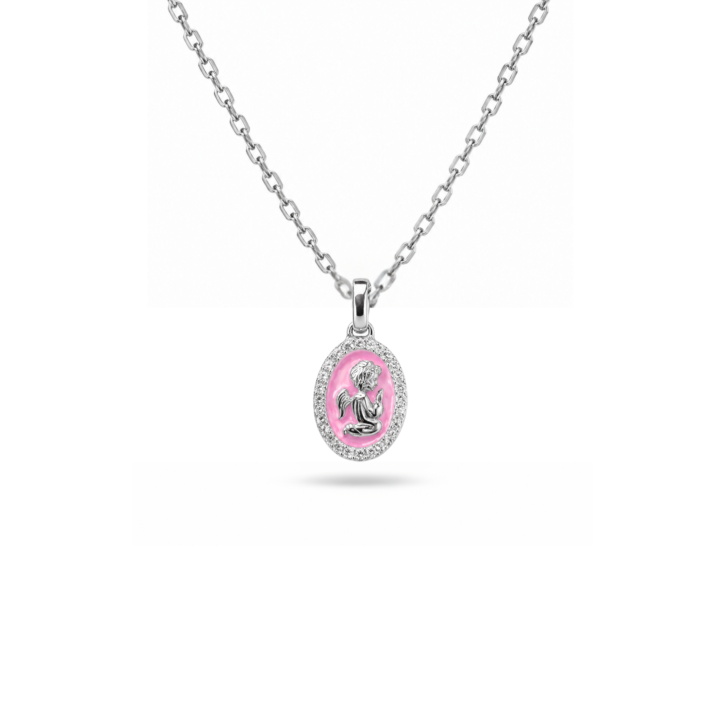 Collana Angioletto smaltato