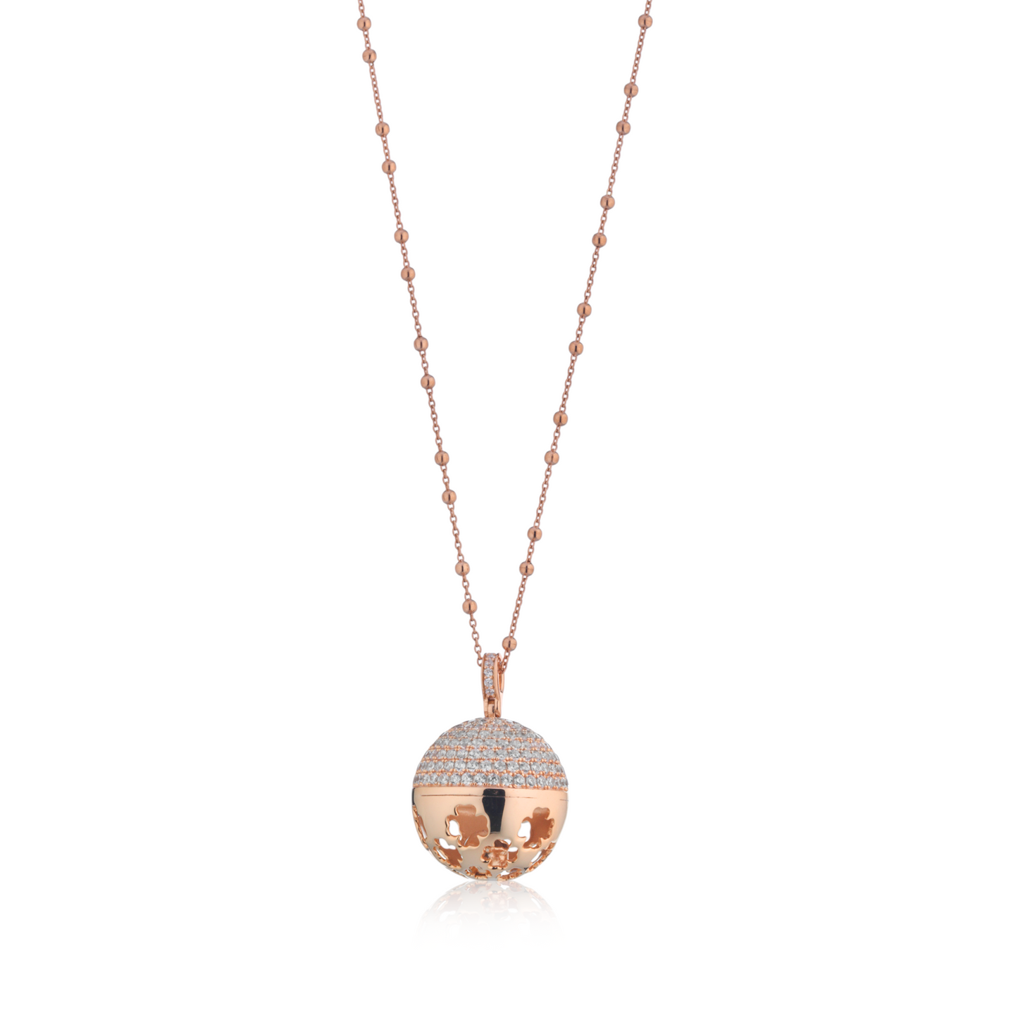 Chiama Angeli Quadrifoglio con swarovski