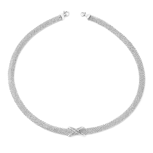 Collana Fope e swarovski