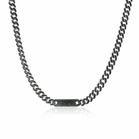 Collana Groumette Con Barretta