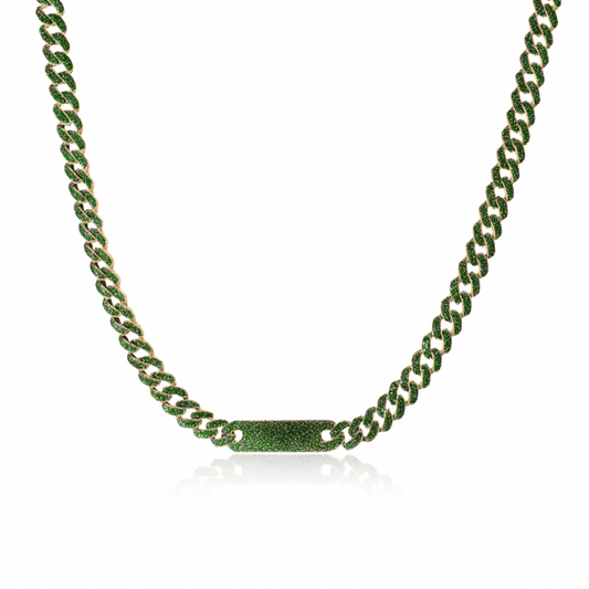 Collana Groumette Con Barretta