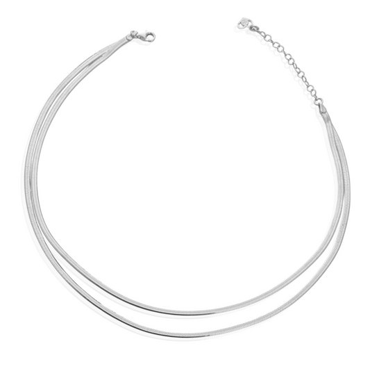 Collana Gipsy 2 fili - 0,3 cm