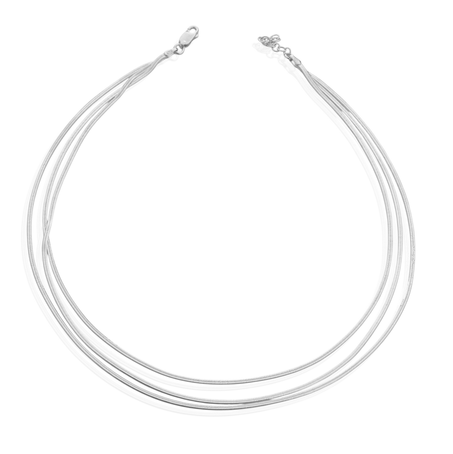 Collana Gipsy 3 fili - 0,3 cm