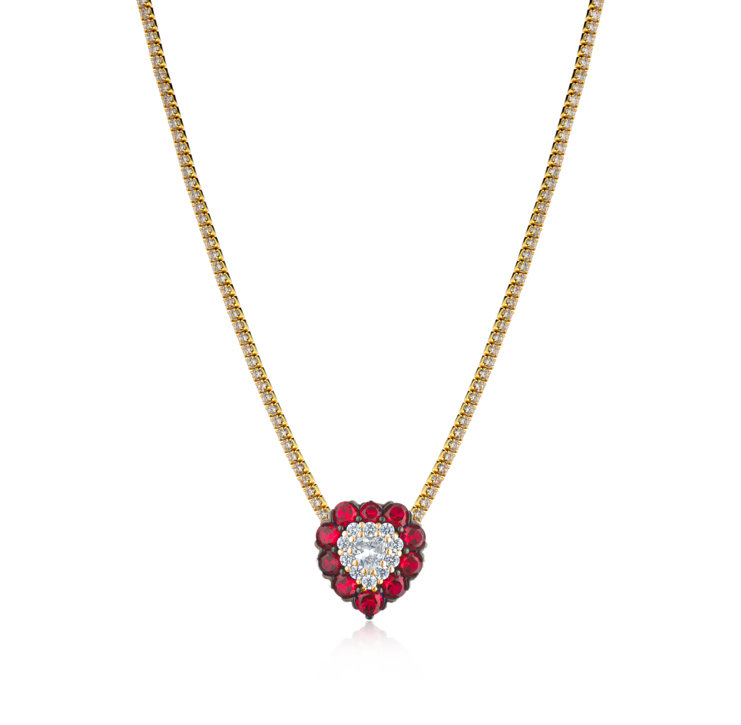 Collana Tennis Luxe Love