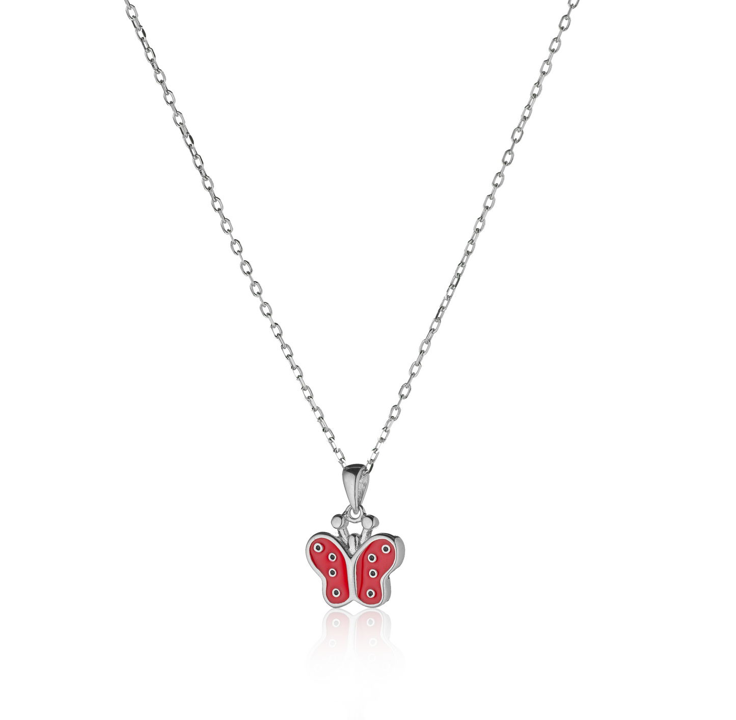 Collana baby con farfalla