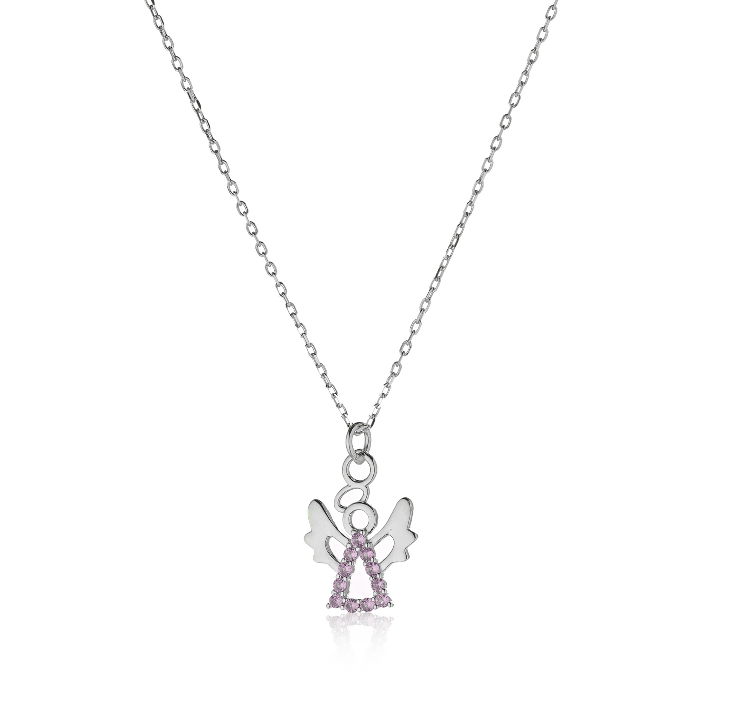 Collana baby con angelo
