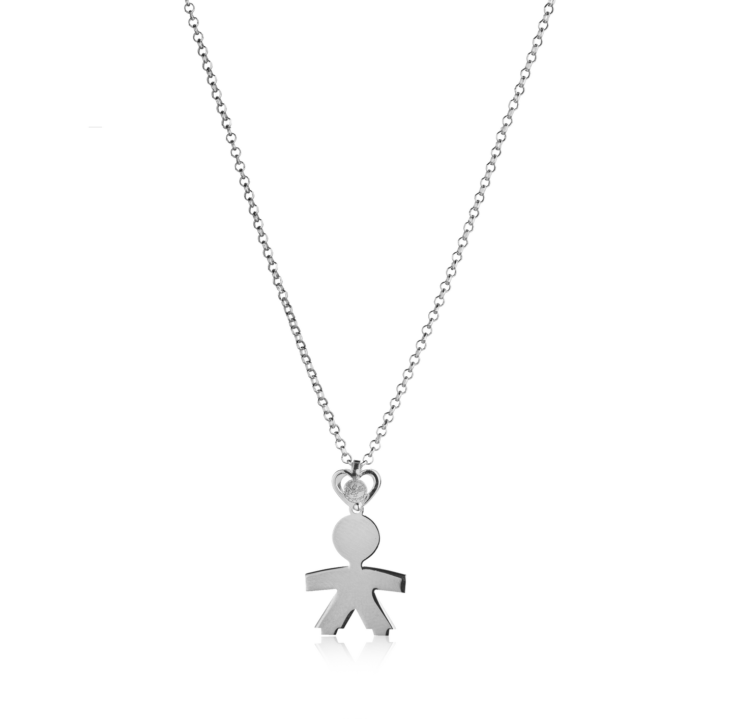 Collana bimbo una lastra 2,5 cm