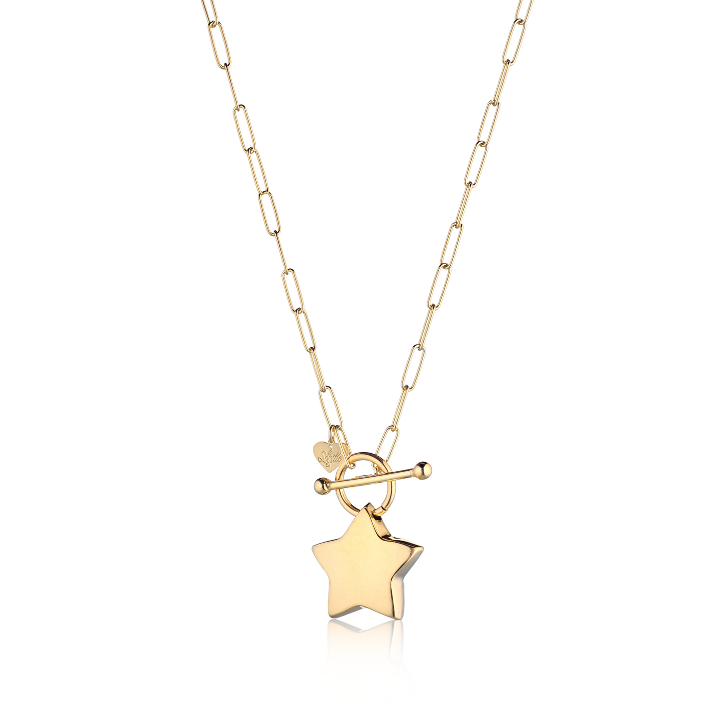 Collana stella bombata
