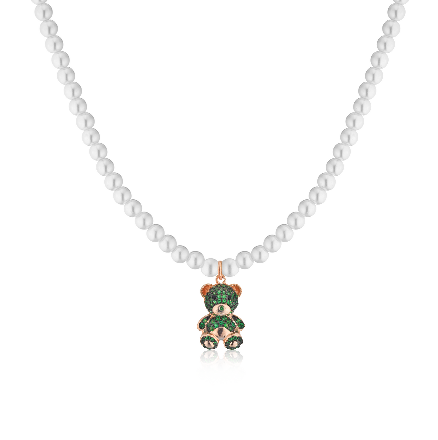 Collana di perle con Teddy