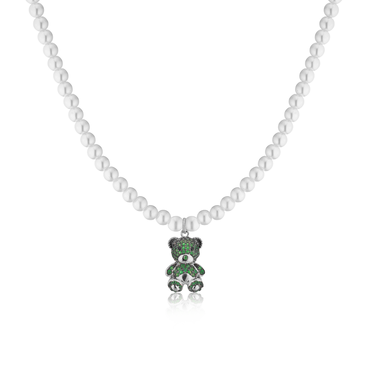 Collana di perle con Teddy