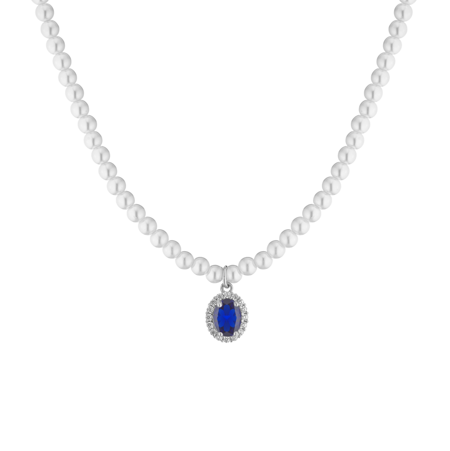 Collana di perle con ciondolo