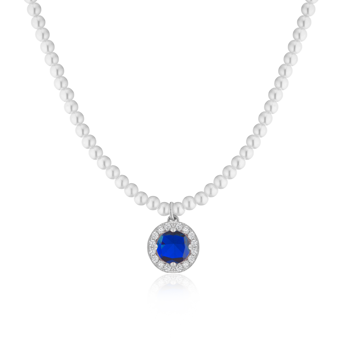 Collana di perle con ciondolo