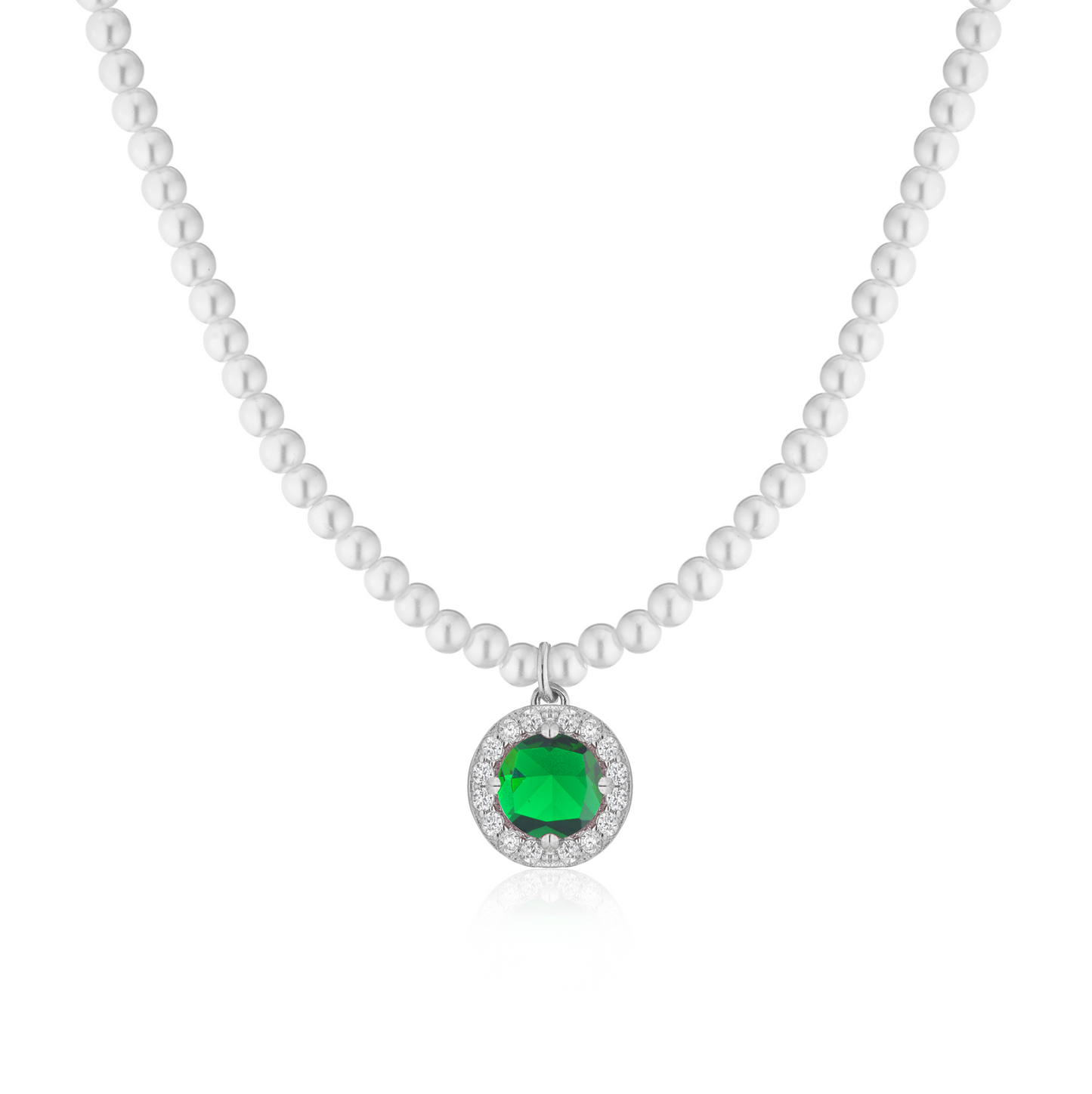 Collana di perle con ciondolo
