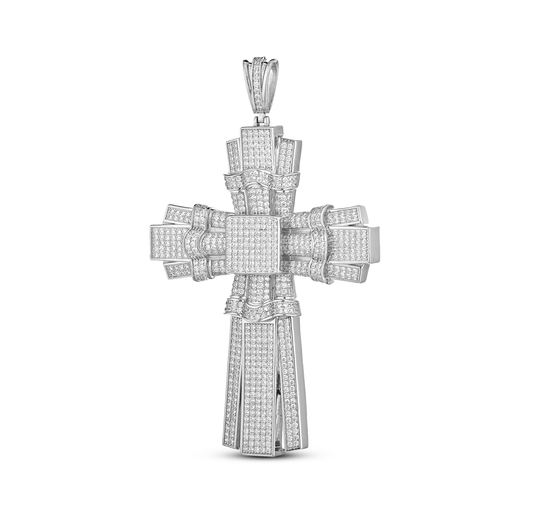 Croce con swarovski grande