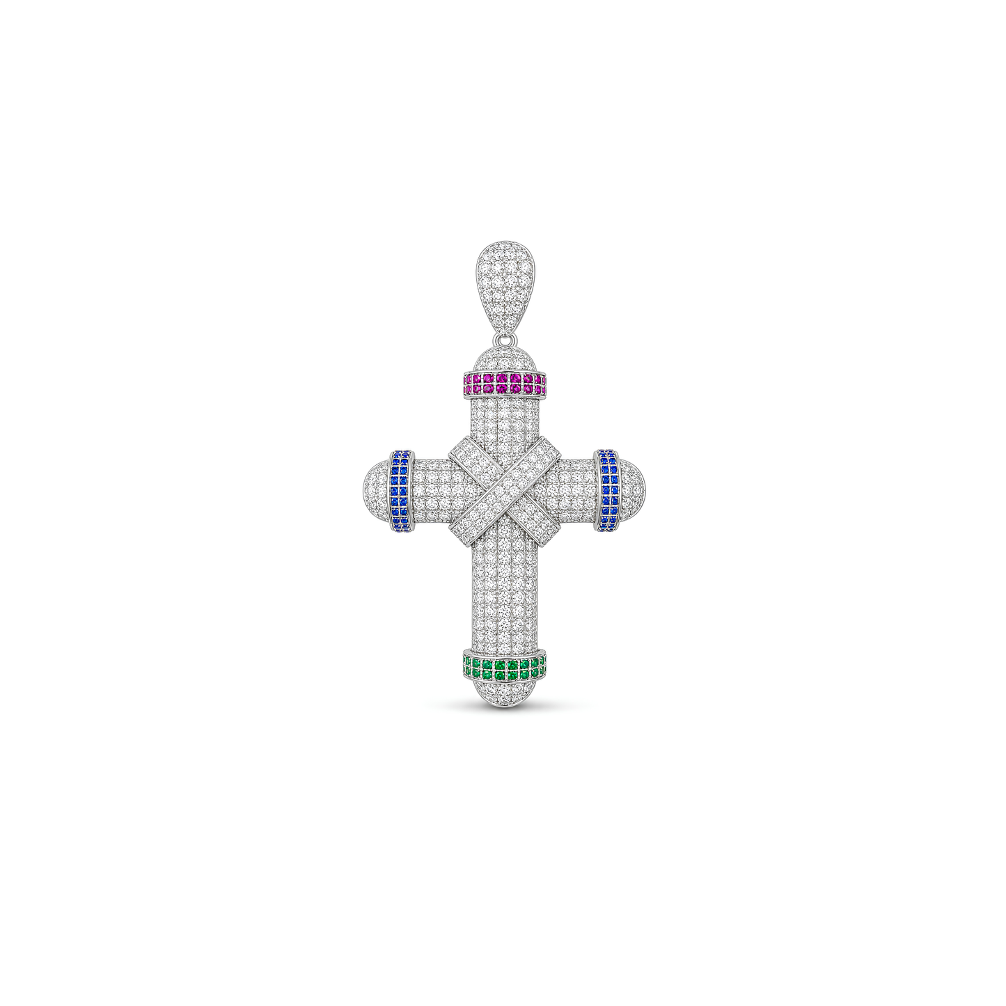 Croce con swarovski piccola