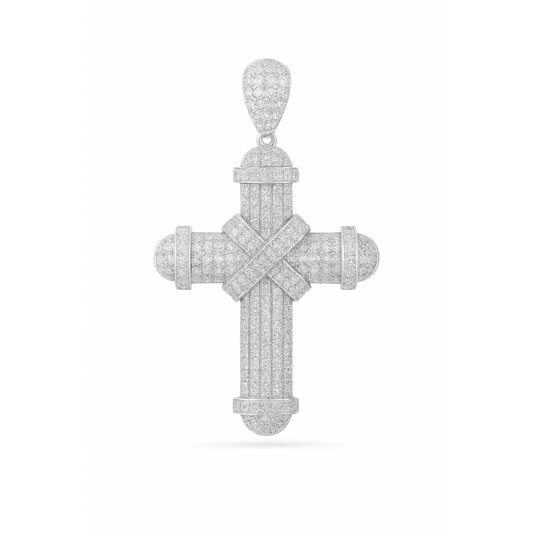 Croce con swarovski grande