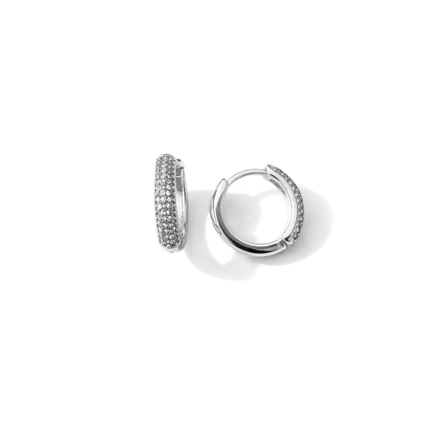 Orecchini Cerchio e Swarovski