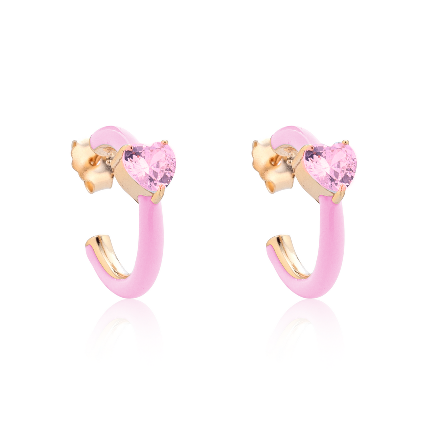 Orecchini mezzo cerchio darling 2,5 cm