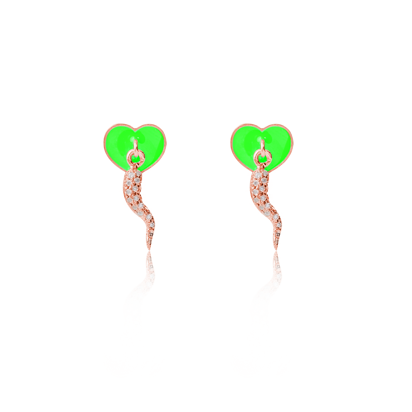 NeonLucky Charm Earrings