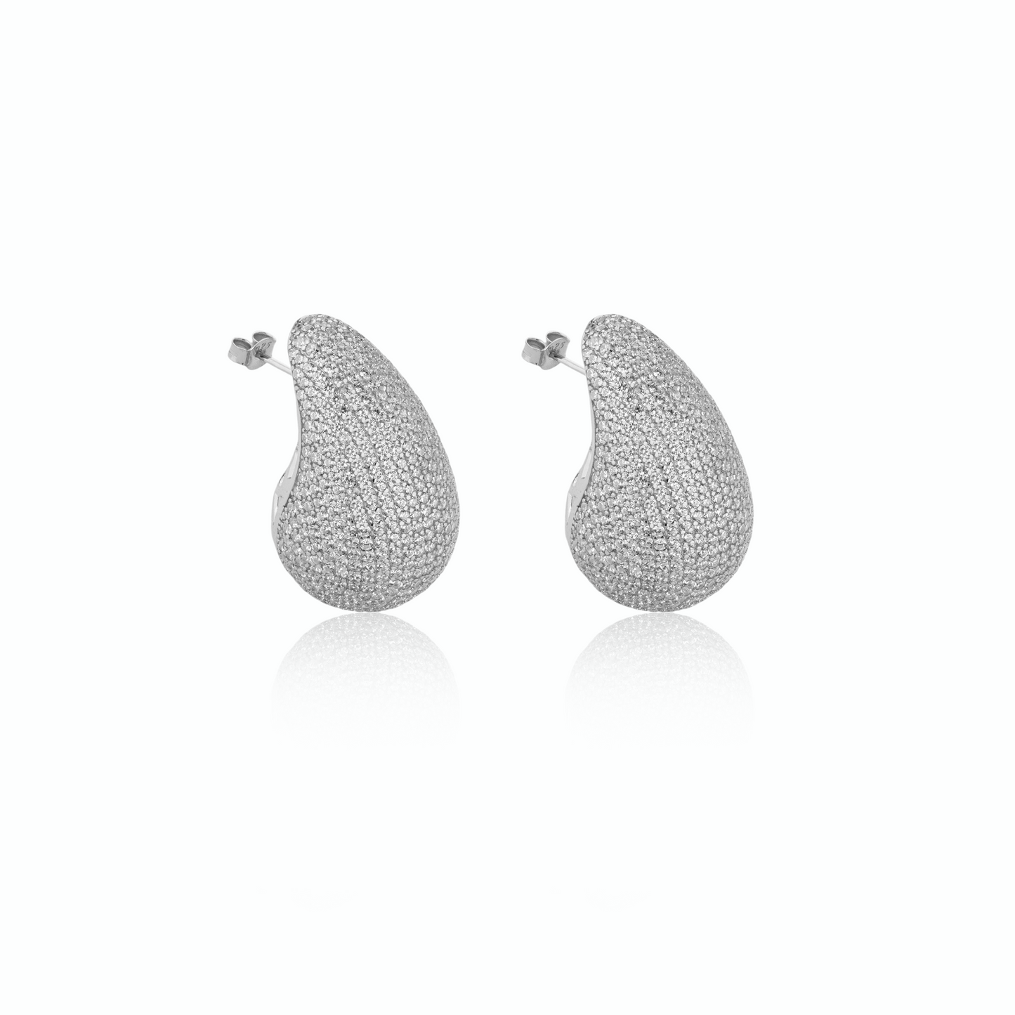 Orecchini Glam drops 3,5cm