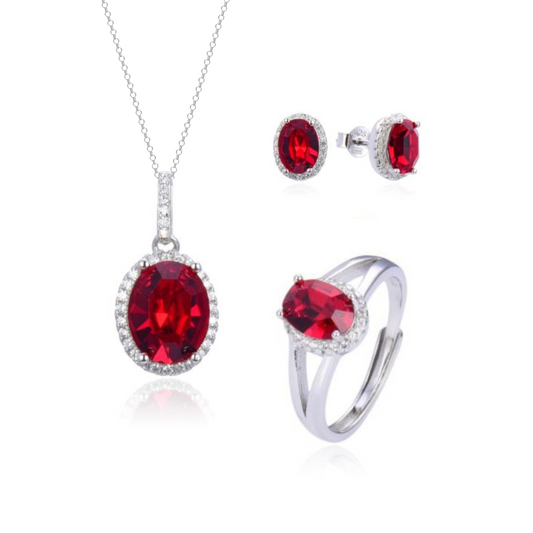 Set ovale