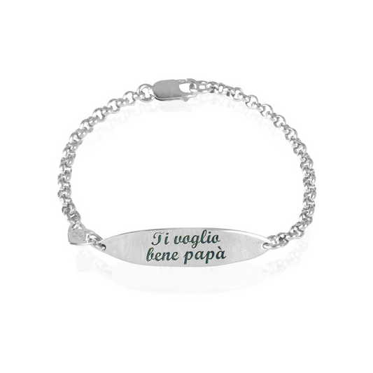 Bracciale Ti voglio bene papà