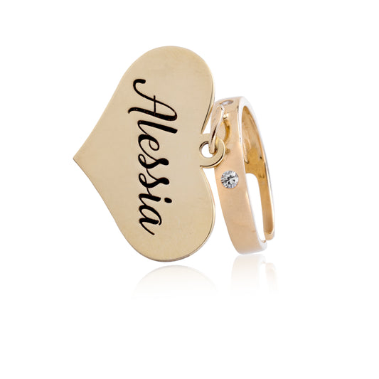 Anello HeartName