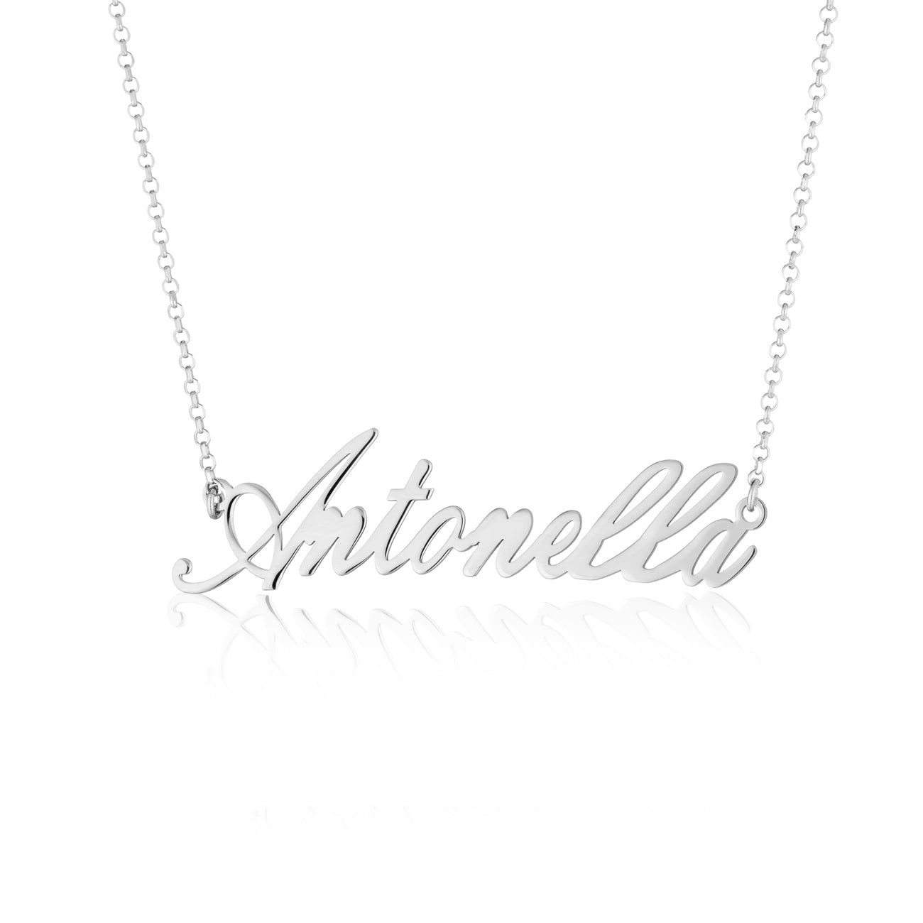 Collana Per Partner Con Ciondolo Di Fidanzamento E Incisione A Cuore CORAZON PERLA, Catena In Argento 925 Con Incisione, Gioielli Per Partner, San Valentino, Personalizzati - Italia - Foto 2