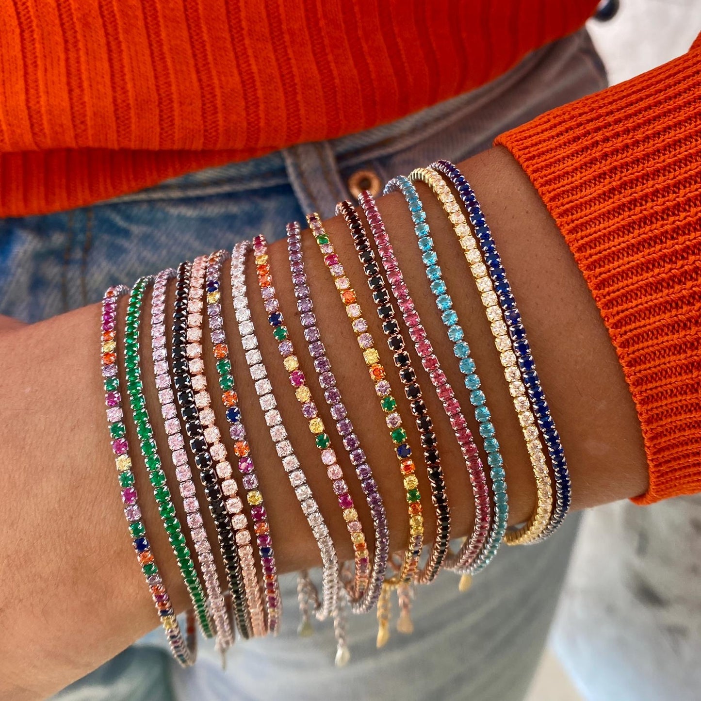 Bracciale tennis 2mm