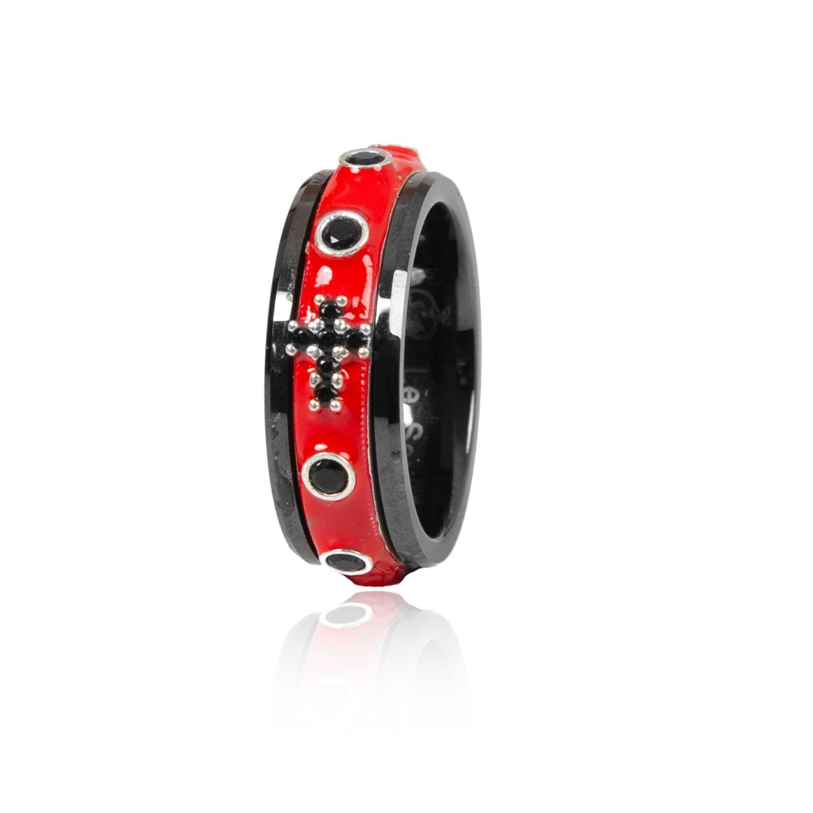 Anello hot sale swarovski rosso