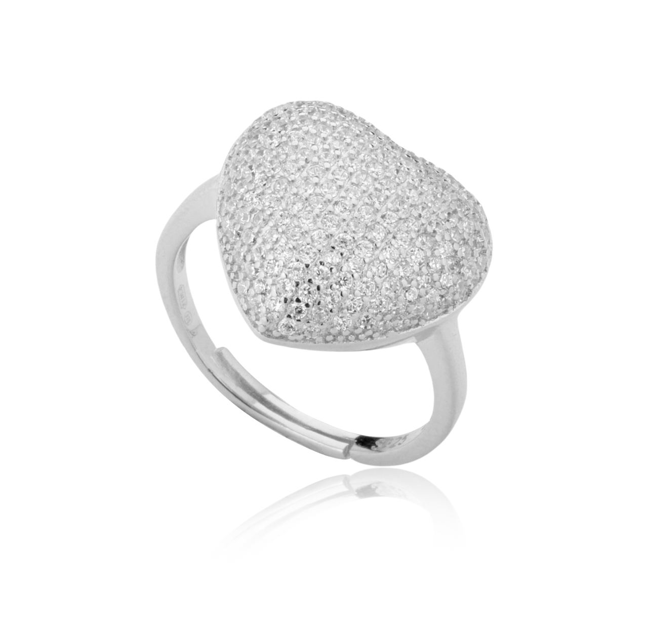 Anello Amour Pavè
